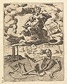 The Triumph of Fame from The Triumphs of Petrarch, Dirck Volckertsz Coornhert  Netherlandish, Etching