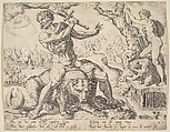 Levi, from "The Twelve Patriarchs", Maarten van Heemskerck Netherlandish, Etching; second state