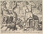 Joseph, from "The Twelve Patriarchs", Maarten van Heemskerck Netherlandish, Etching; second state
