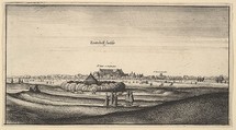 Tootehill fields (Tothill Fields, London), Wenceslaus Hollar (Bohemian, Prague 1607–1677 London), Etching; first state of two