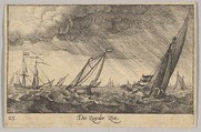 Zuyder Zee, Wenceslaus Hollar Bohemian, Etching, only state