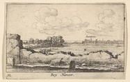Hanau, Wenceslaus Hollar Bohemian, Etching, secons state of two