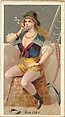Sailor, from the Occupations for Women series (N166) for Old Judge and Dogs Head Cigarettes, Goodwin & Company, Commercial color lithograph