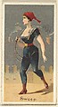 Sweep, from the Occupations for Women series (N166) for Old Judge and Dogs Head Cigarettes, Goodwin & Company, Commercial color lithograph