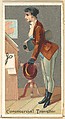 Commercial Traveller, from the Occupations for Women series (N166) for Old Judge and Dogs Head Cigarettes, Goodwin & Company, Commercial color lithograph