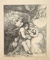 A Sailor's Family, Thomas Rowlandson British, Etching