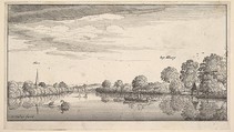 View Near Albury, Wenceslaus Hollar  Bohemian, Etching, first state of three
