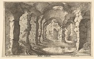 Ruinae Coliseum, from "Roman Ruins", Wenceslaus Hollar Bohemian, Etching; second state of two