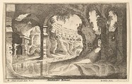Amphitiatri Romani, from "Roman Ruins", Wenceslaus Hollar Bohemian, Etching; second state of two