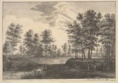Wooded Landscape, Wenceslaus Hollar  Bohemian, Etching; third state of four