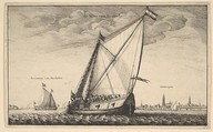 The Brussels Packet, Wenceslaus Hollar Bohemian, Etching; first state of two
