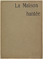 Brown Paper Cover (wrapper) for the series, The Haunted House (La Maison Hantée), Odilon Redon  French