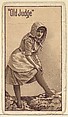 (Minnie Palmer) from the Old Judge series (N167) for Old Judge Cigarettes, Goodwin & Company, Commercial lithograph
