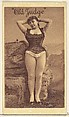 Actress from the Old Judge series (N167) for Old Judge Cigarettes, Goodwin & Company, Commercial lithograph