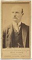 Barnie, Manager, Baltimore Orioles, from the Old Judge series (N172) for Old Judge Cigarettes, Goodwin & Company, Albumen photograph
