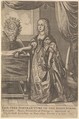 Mary, Princess of Orange, Wenceslaus Hollar Bohemian, Etching; first state of two