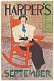 Harper's: September, Edward Penfield American, Lithograph