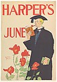 Harper's: June, Edward Penfield American, Color lithograph