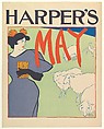 Harper's: May, Edward Penfield American, Color lithograph