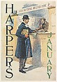 Harper's, January, Edward Penfield  American, Lithograph