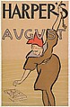Harper's, August, Edward Penfield American, Lithograph