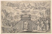 The Reign of Heavens, Anonymous, German, 17th century  German, Brush and gray ink