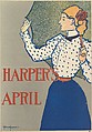 Harper's, April, Edward Penfield  American, Lithograph