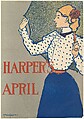 Harper's, April, Edward Penfield American, Lithograph