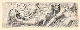 Hands and arms, Wenceslaus Hollar  Bohemian, Etching; only state
