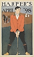 Harper's, April, Edward Penfield  American, Lithograph