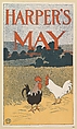 Harper's, May, Edward Penfield American, Lithograph