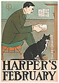 Harper's, February, Edward Penfield  American, Lithograph