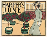 Harper's, June, Edward Penfield  American, Lithograph