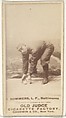 Sommers, Left Field, Baltimore Orioles, from the Old Judge series (N172) for Old Judge Cigarettes, Goodwin & Company, Albumen photograph
