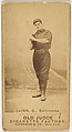 Quinn, Catcher, Baltimore Orioles, from the Old Judge series (N172) for Old Judge Cigarettes, Goodwin & Company, Albumen photograph