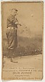 Trott, Catcher, Baltimore Orioles, from the Old Judge series (N172) for Old Judge Cigarettes, Goodwin & Company, Albumen photograph