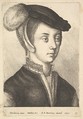Young woman wearing a feathered cap, Wenceslaus Hollar  Bohemian, Etching and drypoint,  third state of three (NH)