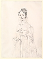 Portrait of a Lady, Jean Auguste Dominique Ingres French, Graphite