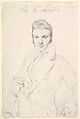 Jean-Joseph Fournier, Jean Auguste Dominique Ingres French, Graphite