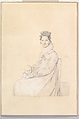 Madame Alexandre Lethière, née Rosa Meli, and Her Daughter, Letizia, Jean Auguste Dominique Ingres French, Graphite