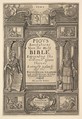 Diodati. Pious Annotations, Wenceslaus Hollar Bohemian, Etching; second state of four