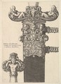 Dagger and scabbard, from "Military Ornament", Wenceslaus Hollar  Bohemian, Etching; only state