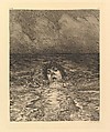 Going Under (from the series A Life), Max Klinger German, Etching and aquatint; final state of six