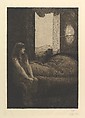 Awakening (from the series A Love), Max Klinger  German, Etching and engraving; third edition; state eight of ten