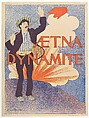 Aetna Dynamite, Edward Penfield American, Lithograph