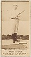 Caruthers, Pitcher, Brooklyn, from the Old Judge series (N172) for Old Judge Cigarettes, Goodwin & Company, Albumen photograph