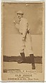 Caruthers, Pitcher, Brooklyn, from the Old Judge series (N172) for Old Judge Cigarettes, Goodwin & Company, Albumen photograph