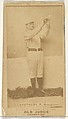 Caruthers, Pitcher, Brooklyn, from the Old Judge series (N172) for Old Judge Cigarettes, Goodwin & Company, Albumen photograph