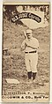 Henderson, Pitcher, Brooklyn, from the Old Judge series (N172) for Old Judge Cigarettes, Goodwin & Company, Albumen photograph