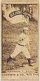 Henderson, Pitcher, Brooklyn, from the Old Judge series (N172) for Old Judge Cigarettes, Goodwin & Company, Albumen photograph